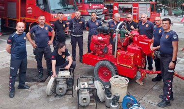 Büyükşehir ekipleri sağanak yağış ve fırtınaya karşı teyakkuzda