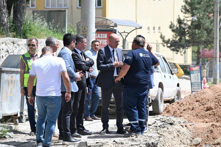 Demirci’ye kesintisiz içme suyu için dev adım 5 yeni sondaj, 5 bin 500 metrelik terfi hattı yatırımı
