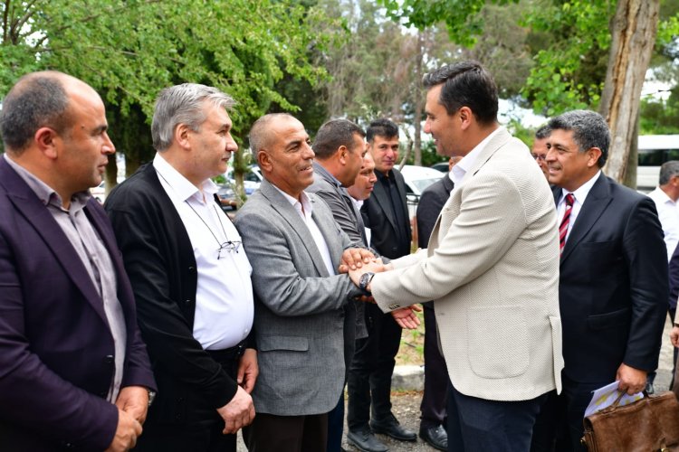 Başkan Zeyrek Alaşehir’de Muhtarlarla Buluştu