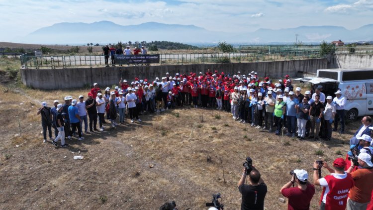 Doğa İçin El Ele 500 gönüllü Bağ Yolu Gölet temizliğinde buluştu