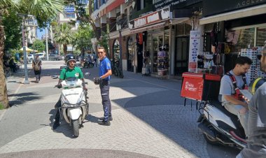 Sevgi Yollarını Kullanan Motosiklet Sürücülerine Denetim