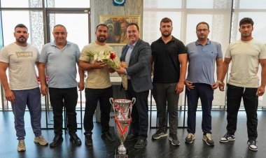 Kırkpınar Finalisti Feyzullah Aktürk’ten Başkan Dutlulu’ya Şampiyonluk Sözü