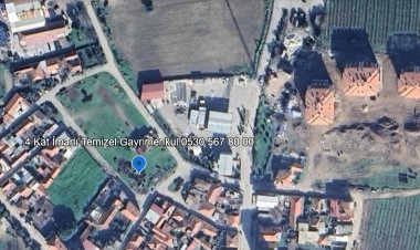 Manisa Ahmetli de Temizel Gayrimenkul den Acil 4. Kat İmarlı Satılık Arsa