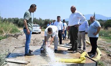 Büyükşehir’den Tiyenli Mahallesi’ne Yeni İçme Suyu Sondajı