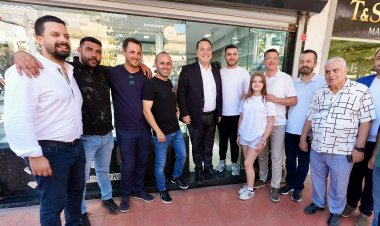 Başkan Dutlulu Pazar ve Çarşı Esnafıyla Buluştu  Her Zaman Sahada Halkımızla Esnafımızla Birlikte Olacağız…