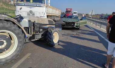 Gölmarmara Salihli çıkışında Trafik Kazası.