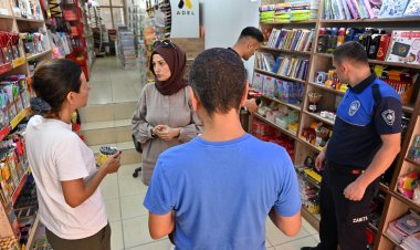 Yeni Eğitim-Öğretim Yılı Öncesinde Kırtasiyeler ve Okul Ürünleri Denetlendi