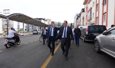 Başkan Dutlulu, Soma’daki Asfalt Çalışmalarını Yerinde İnceledi