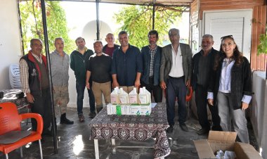 KKKA Riskine Karşı Büyükşehir’den Yuntdağı Üreticilerine İlaç ve Eğitim Desteği