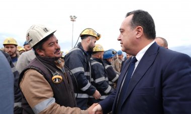 Başkan Dutlulu Soma’da Maden Emekçileriyle Buluştu