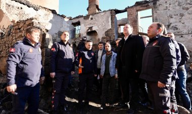 Besim Dutlulu’dan Yangın Mağduru Aileye Destek Ziyareti “Yaraları Hep Birlikte Saracağız”