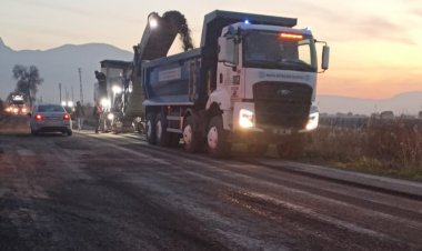 Manisa Büyükşehir Belediyesi, Yollarda Konforu Artırıyor