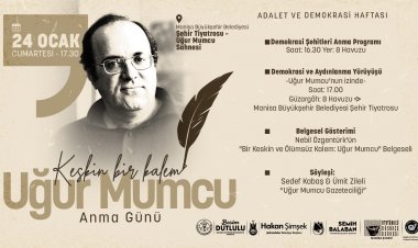Araştırmacı-Gazeteci Uğur Mumcu Programlarla Anılacak