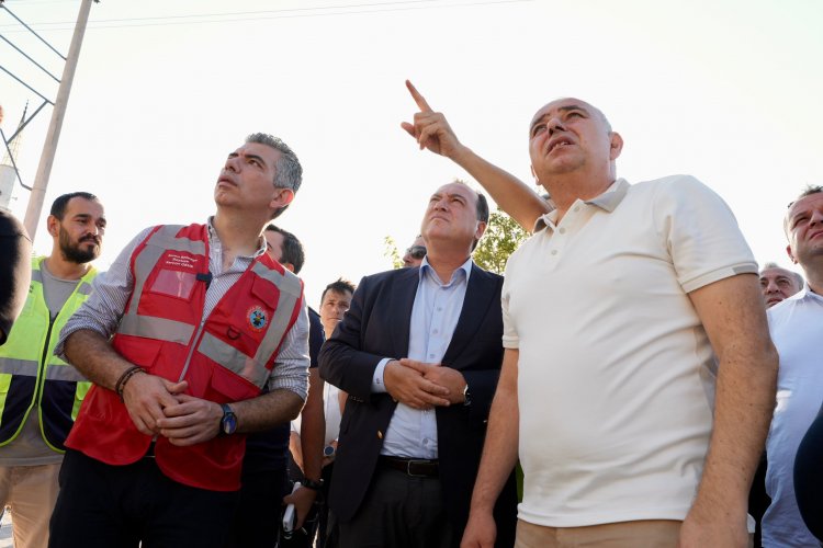 Başkan Dutlulu, Soma Yangınını Yerinde İnceledi