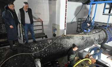 MASKİ’den Manisa Altyapısında Gece Mesaisi