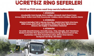 Büyükşehir’den Bayram’da Mezarlıklara Ücretsiz Ulaşım Hizmeti