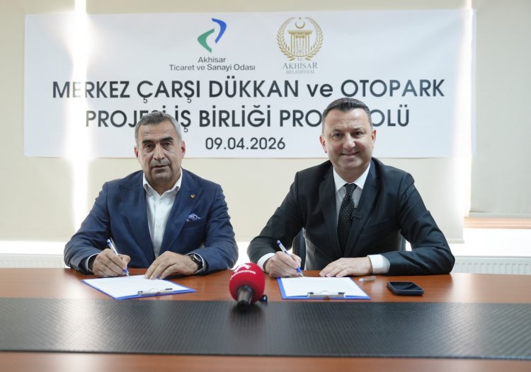 MERKEZ ÇARŞI’YA DÜKKAN VE OTOPARK PROJESİ İÇİN PROTOKOL İMZALANDI