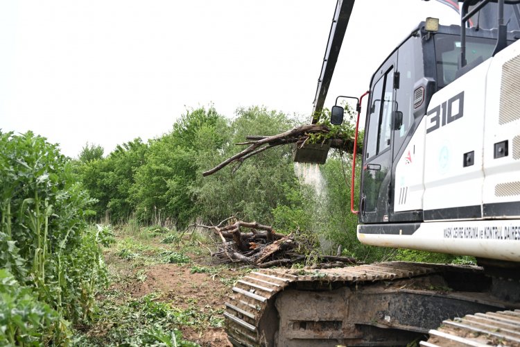 Gediz ve Nif Çayı’nın Birleşim Noktasına Kritik Müdahale