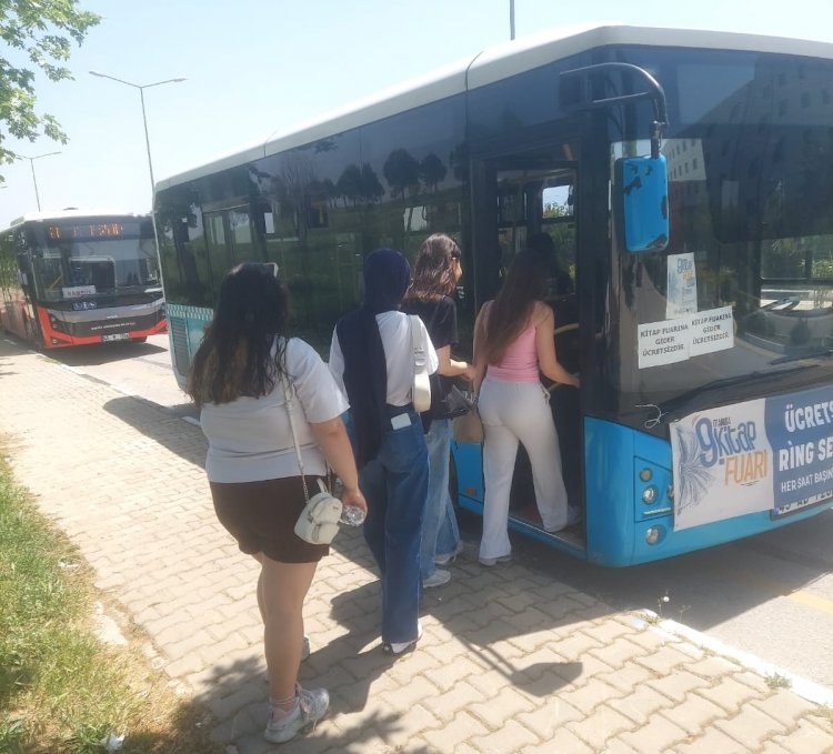 Manisa Kitap Fuarı’na Büyükşehirden Ücretsiz Ulaşım