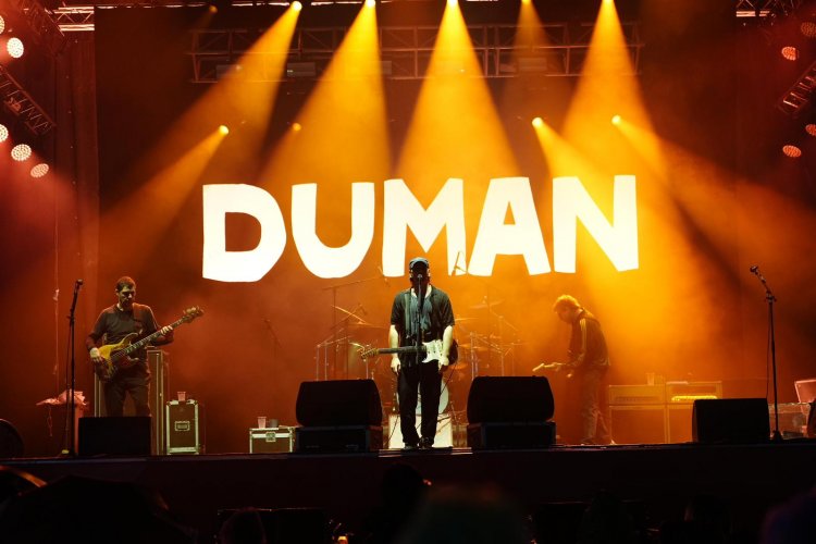 Duman Konseriyle Gençlik Festivali’ne Muhteşem Final