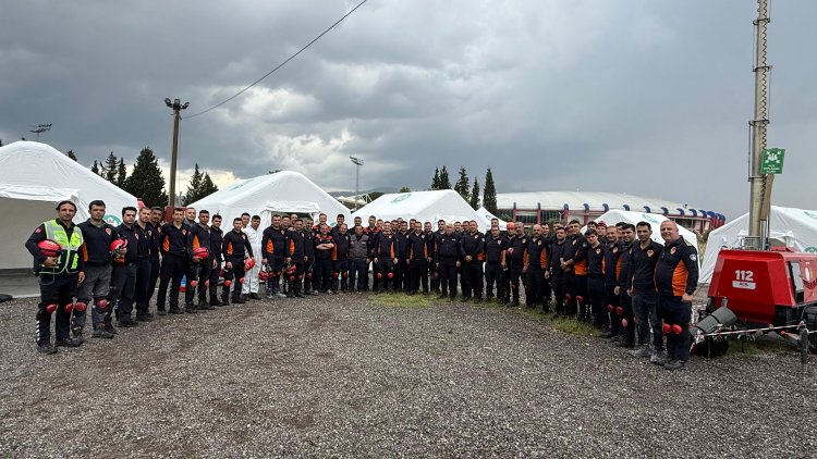 Manisa Büyükşehir İtfaiyesi Uluslararası Akreditasyon İçin Sahada