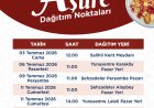 ManisaBüyükşehir’den 18 Bin 500 Kişilik Aşure İkramı