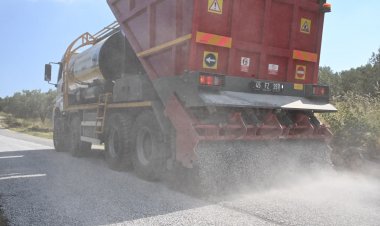 Tütenli ve İlyaslar’ı Bağlayan Yolda Asfalt Çalışmaları Başladı