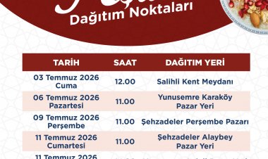 ManisaBüyükşehir’den 18 Bin 500 Kişilik Aşure İkramı