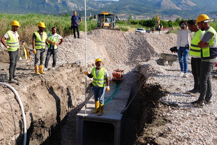 Başkan Dutlulu Soma’da 20 Milyon TL’lik Altyapı Yatırımını İnceledi