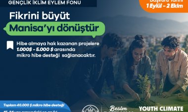 Manisa Büyükşehir’den Gençlerin Çevre Projelerine 50 Bin Dolarlık Destek