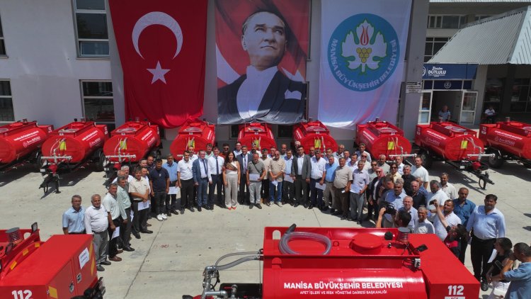 Manisa BüyükşehirYangınlara İlk Müdahaleyi Güçlendiriyor