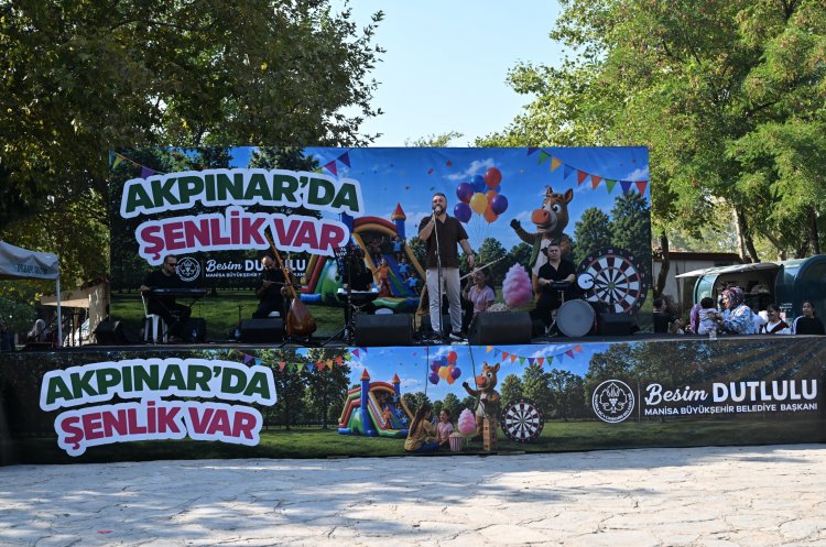 “Akpınar’da Şenlik Var” Programı Renkli Görüntülere Sahne Oldu