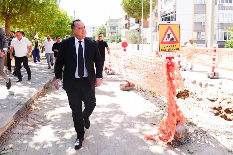 Başkan Dutlulu Soma’da20 Milyon TL’lik Altyapı Çalışmalarını İnceledi