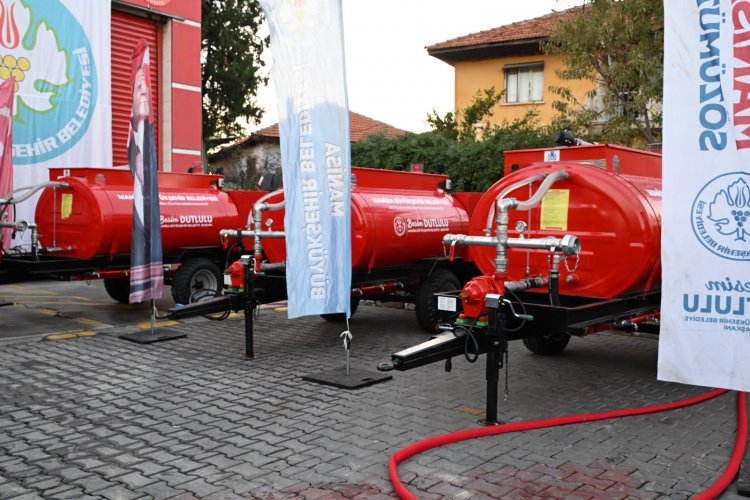 Büyükşehir’den Kula’ya 4 Yeni Su Tankeri
